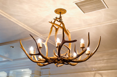 How a Faux Antler Chandelier is Made & Should You Get One?