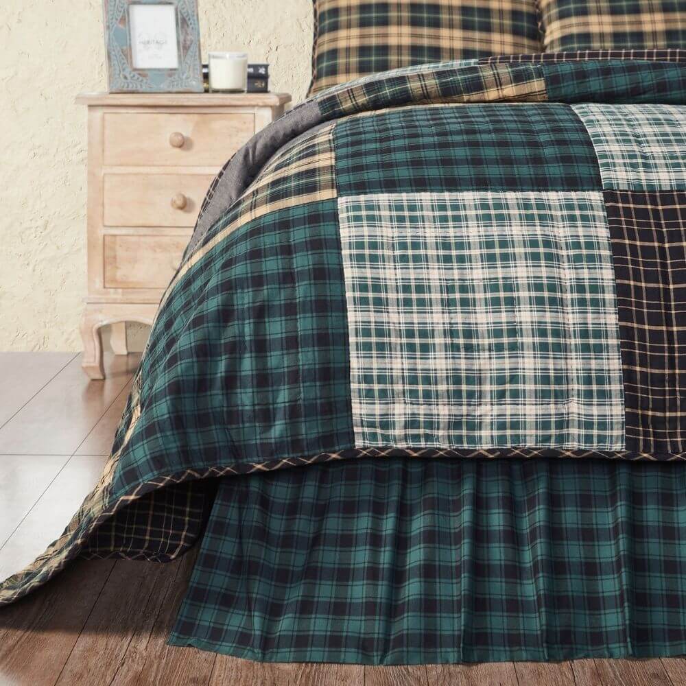 Bungalow Bed Skirt in Stone main image 1
