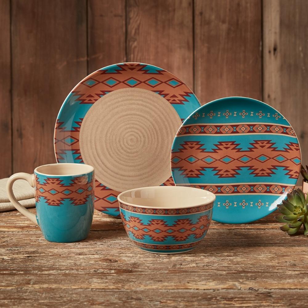 Turquoise Western Kitchen Accessories