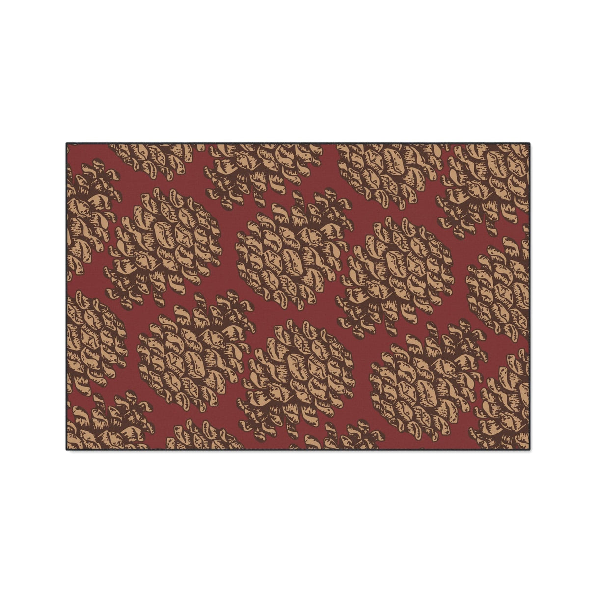 Autumn Pinecone Non-Slip Rug