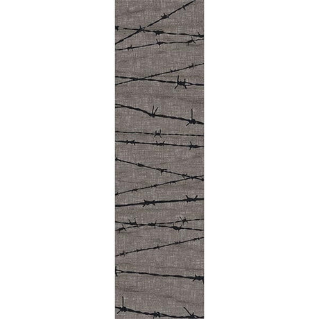 Gray Barbwire Area Rug Collection
