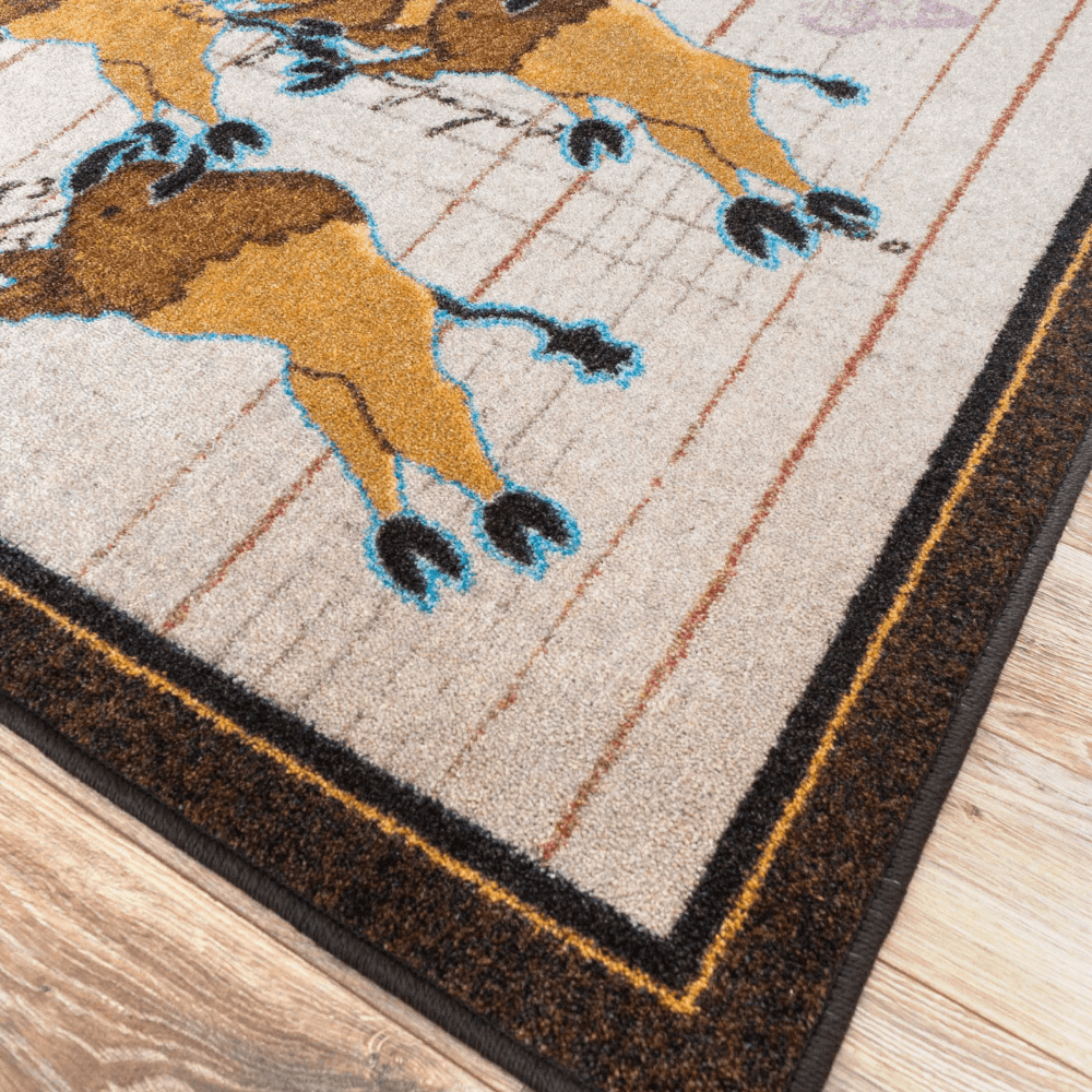 Buffalo Sketch Rug