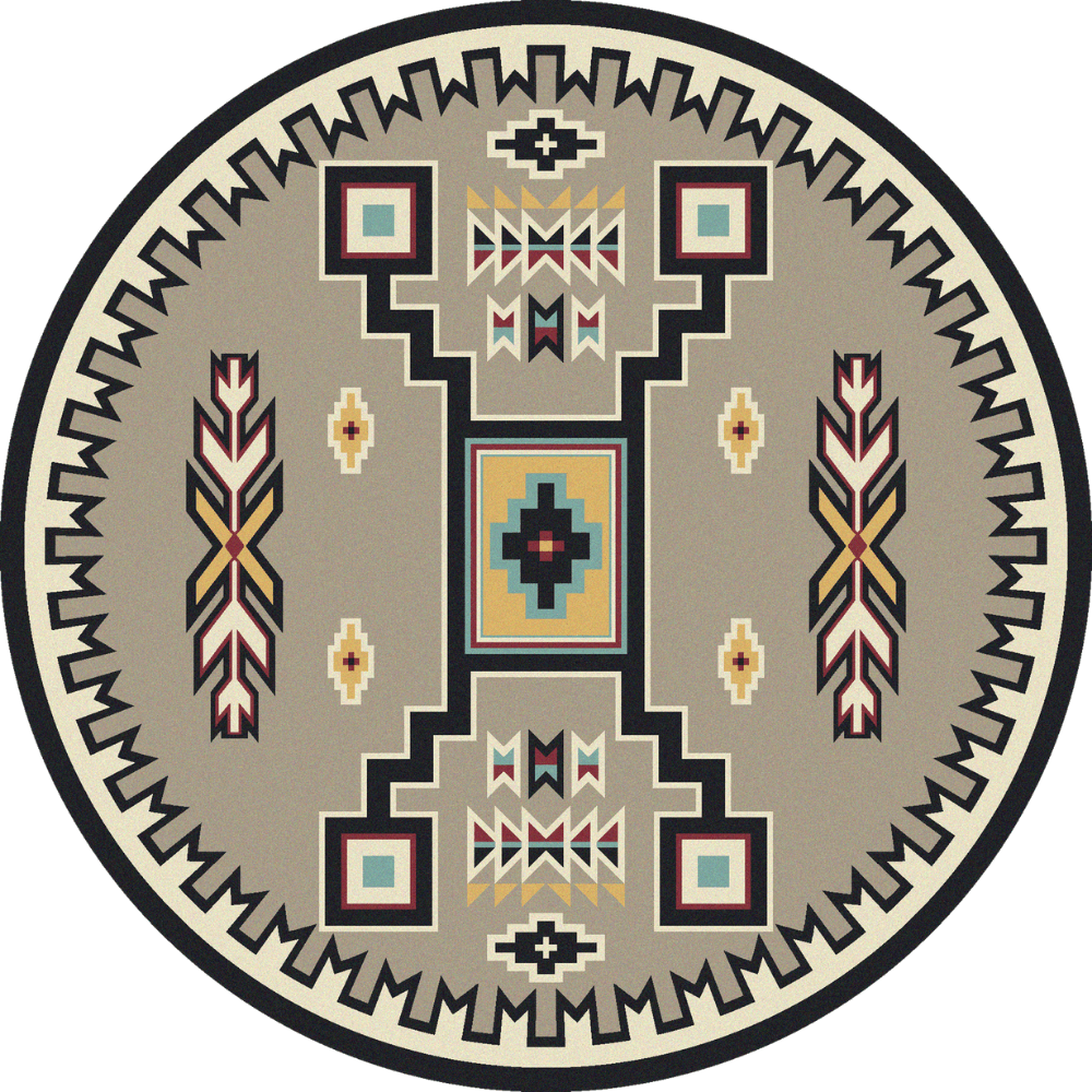 Nature's Healer Suede Turquoise Rug