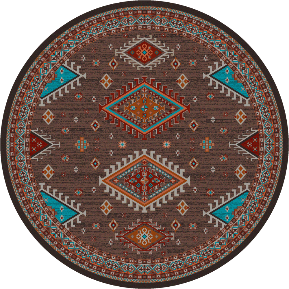 Southwest Brown Persian Rug