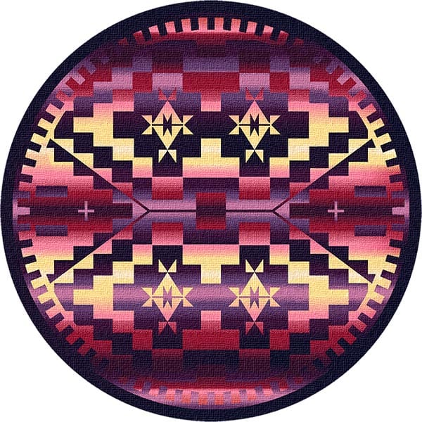 Desert Sunset Area Rug