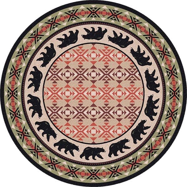 Prescott Bear Area Rug Collection