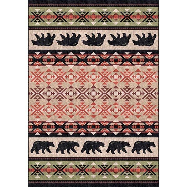 Prescott Bear Area Rug Collection