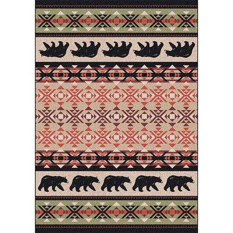 Prescott Bear Area Rug Collection