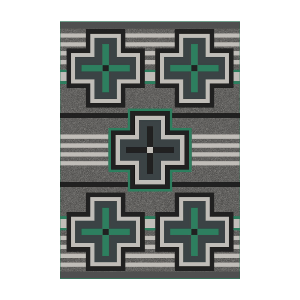 Jade Cross Rug