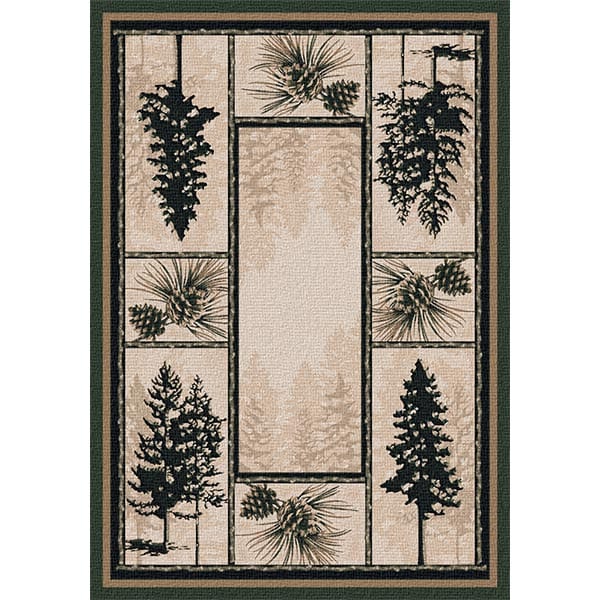Towering Pines Area Rug Collection