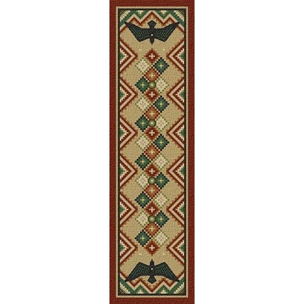 Courage and Strength Area Rug