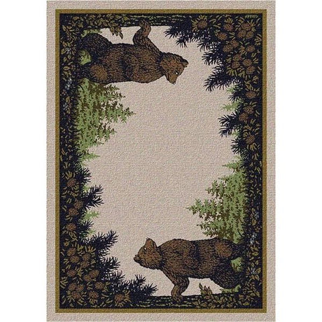 Bear Duo Area Rug