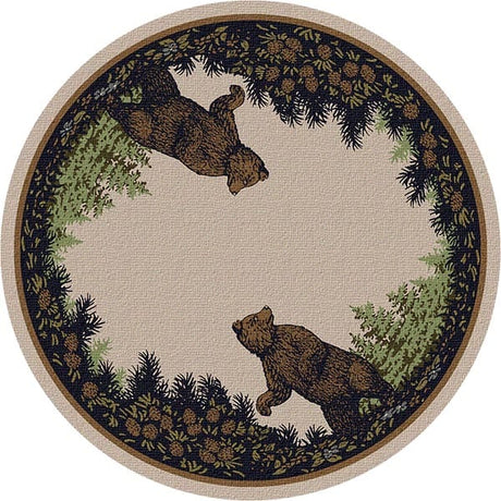 Bear Duo Area Rug