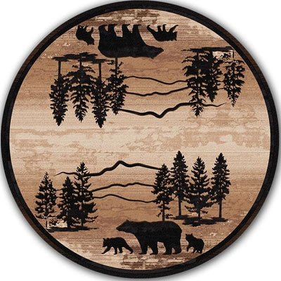 Foothills Bears Area Rug Collection