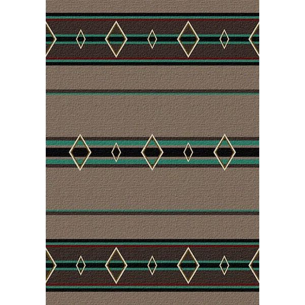 Spirit Wind Turquoise Area Rug