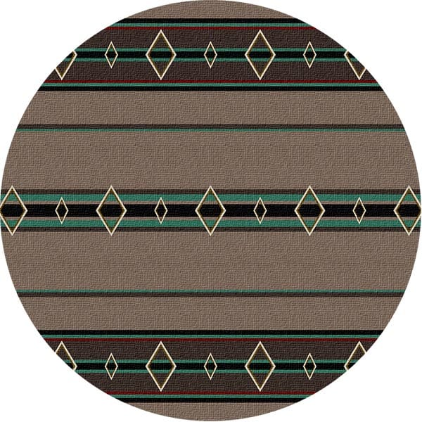 Spirit Wind Turquoise Area Rug