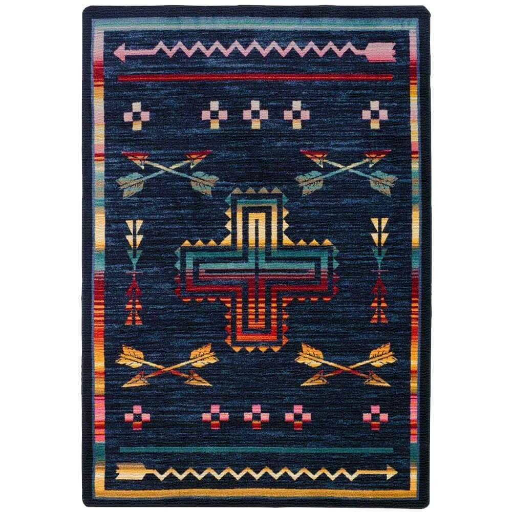 Midnight Arrow Area Rug Collection