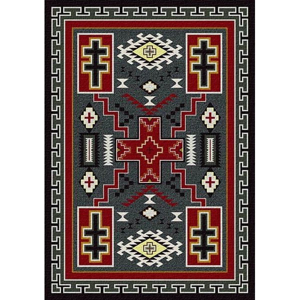 Southwest Double Cross Area Rug