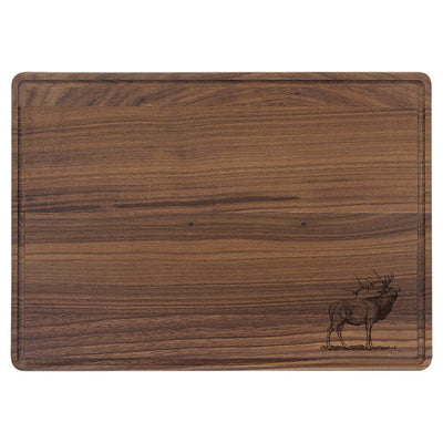Walnut Elk Cutting Board