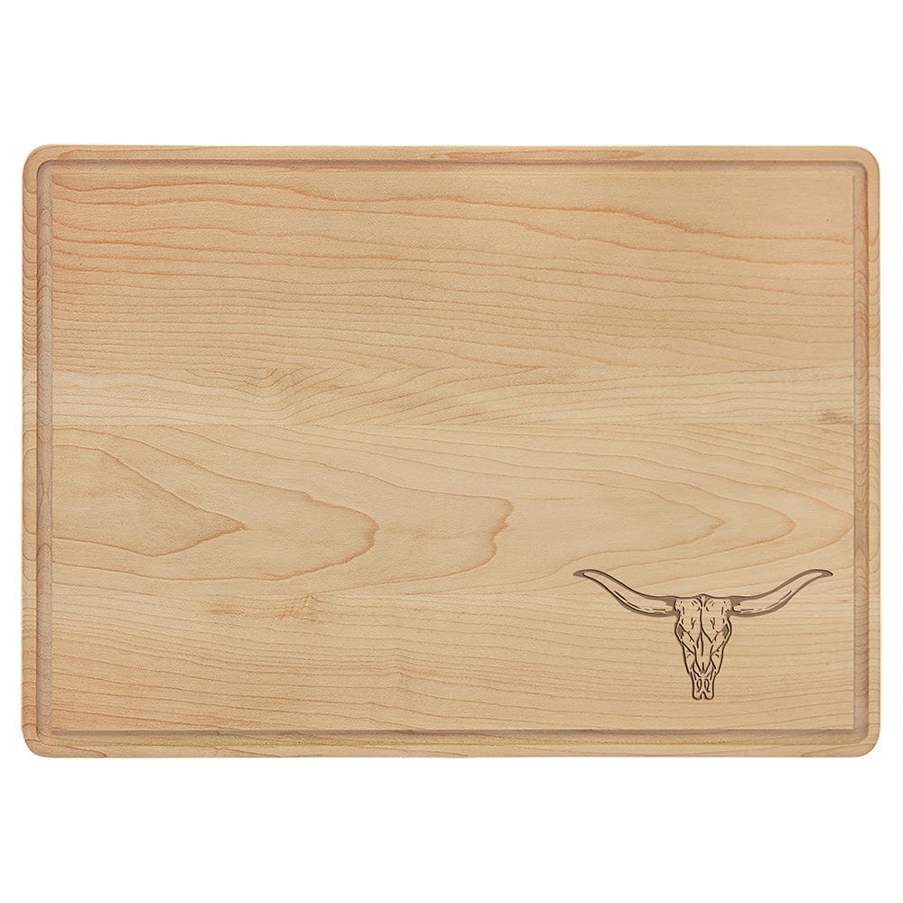 Maple Longhorn Cutting Board