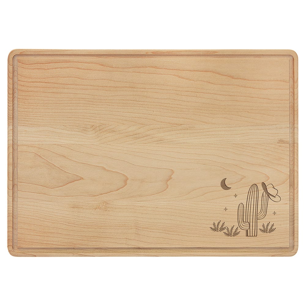 Maple Cactus Cutting Board