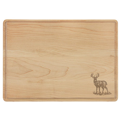 Maple Deer Cutting Board