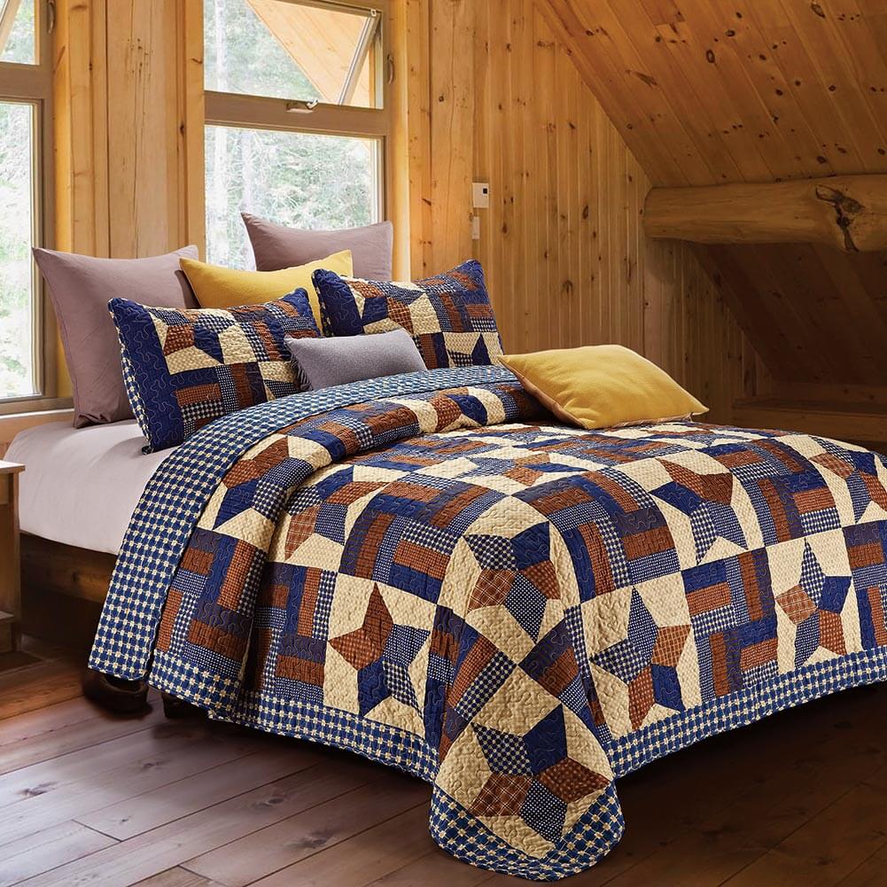 Cabin Star Quilt Sets