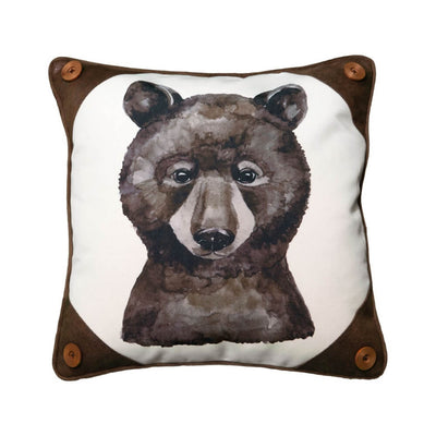 Wondrous Bear Throw Pillow