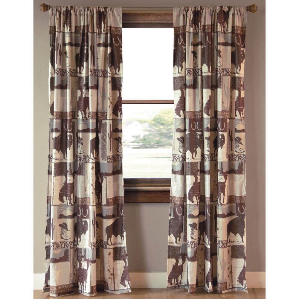 Heartland Cowboy Drape Set