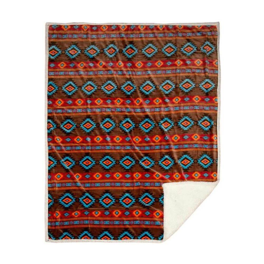 Omaha Saddle Throw Blanket