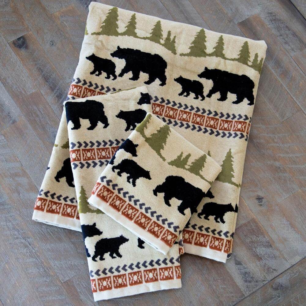 Oso Verde Towel Collection