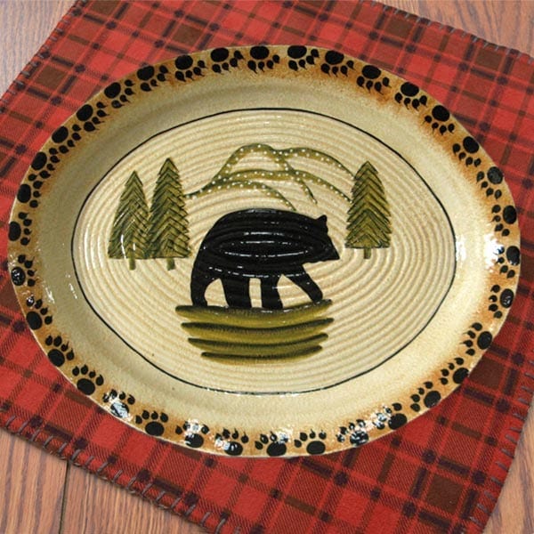 Black Bear Serving Platter