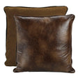 Crestwood Lodge Faux Leather Euro Sham