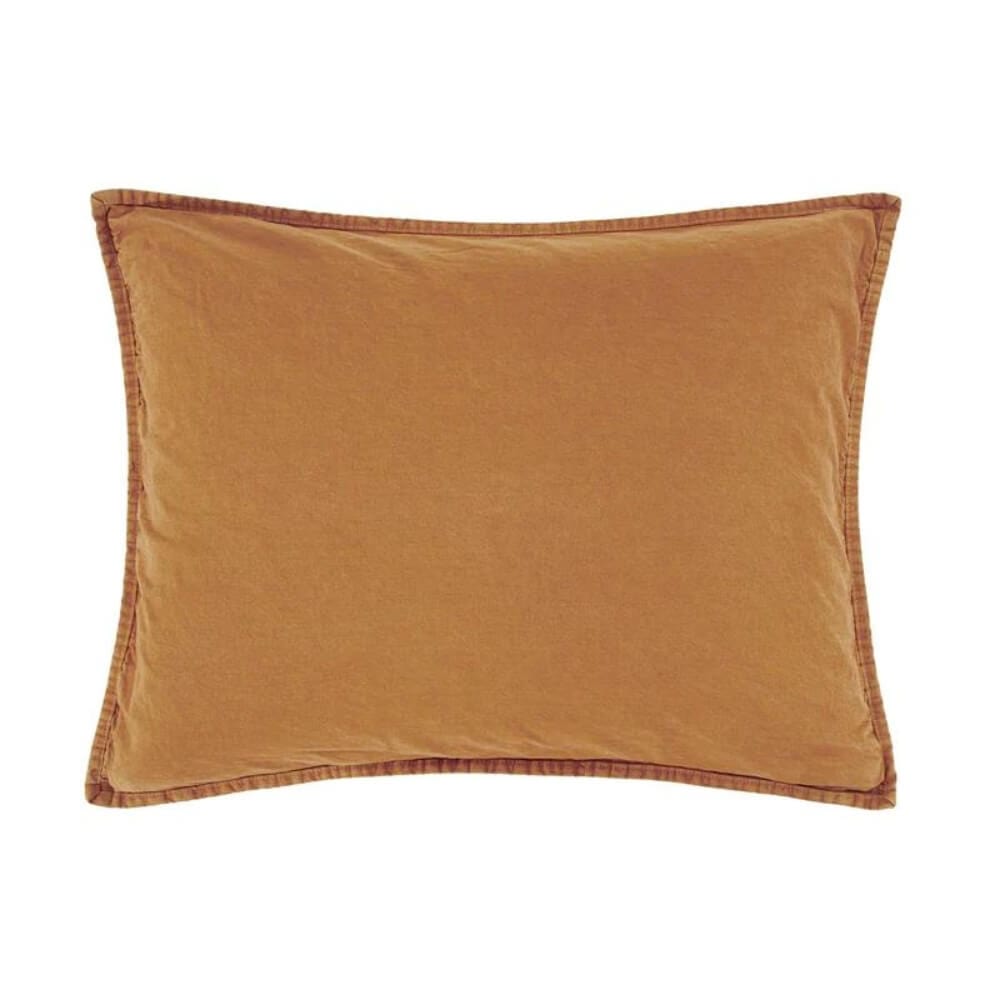 Terracotta Discovery Standard Sham