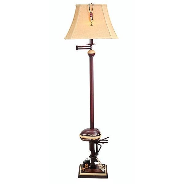 Boat Motor Floor Lamp