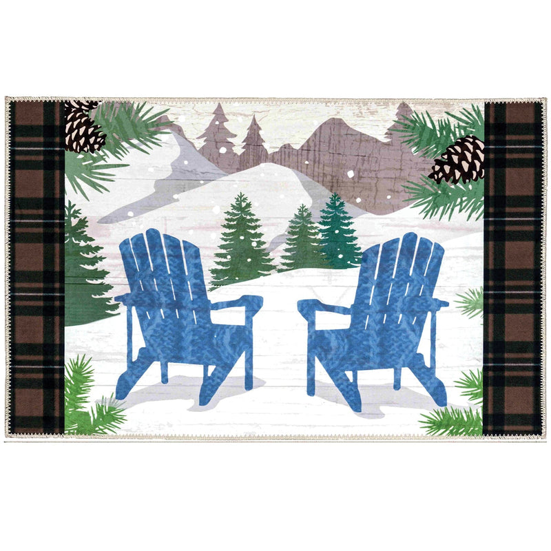 Snow Relax Accent Rug