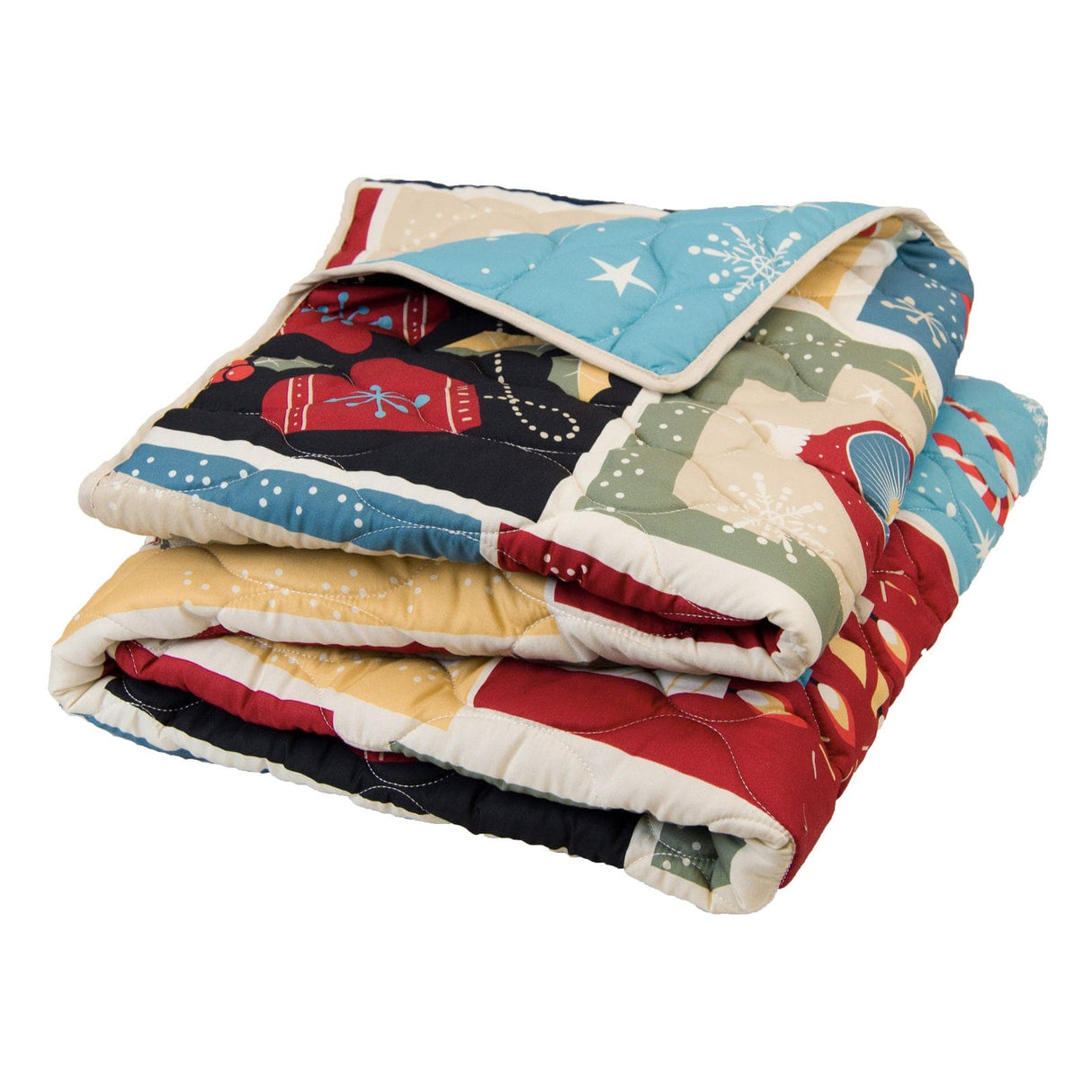 Christmas Patch Throw