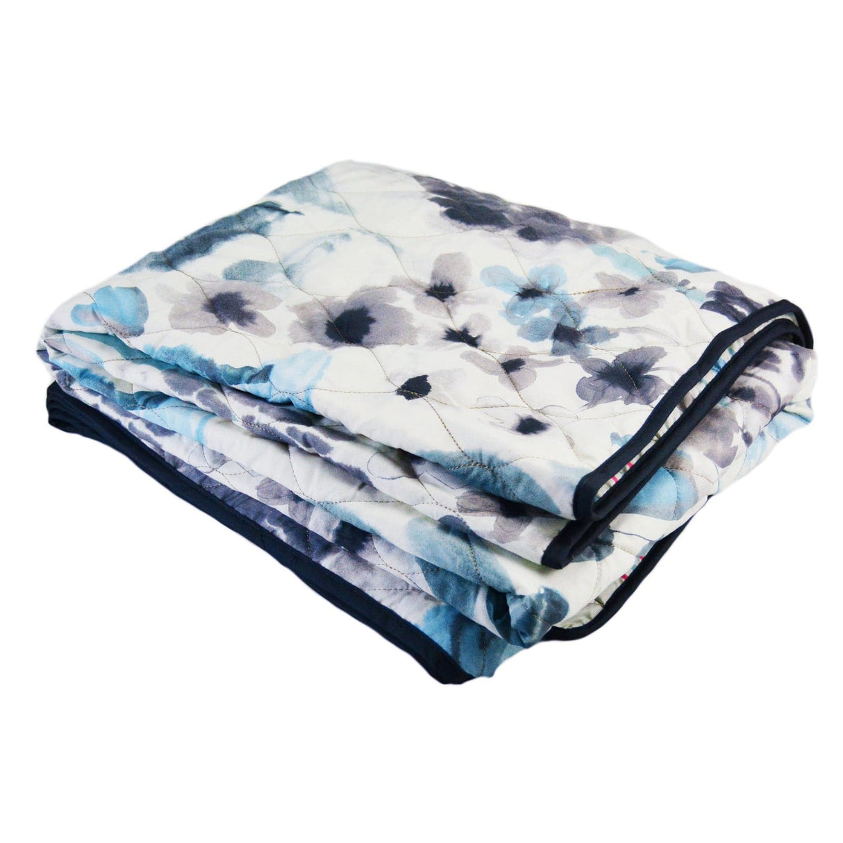 Watercolor Floral Throw