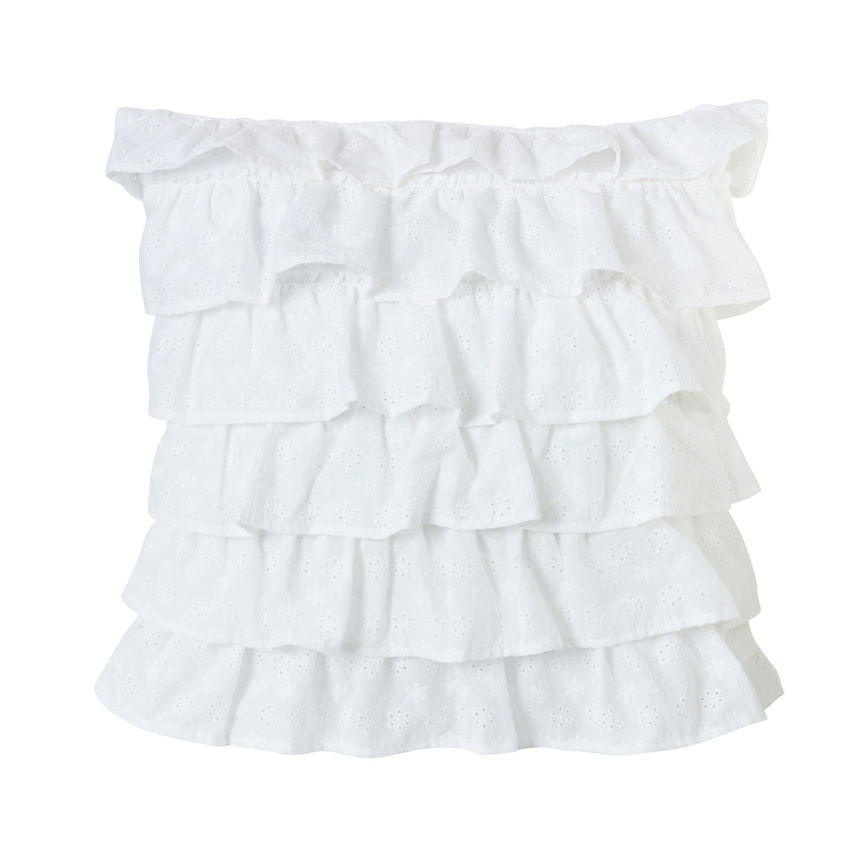 Rio Salado Ruffled Pillow