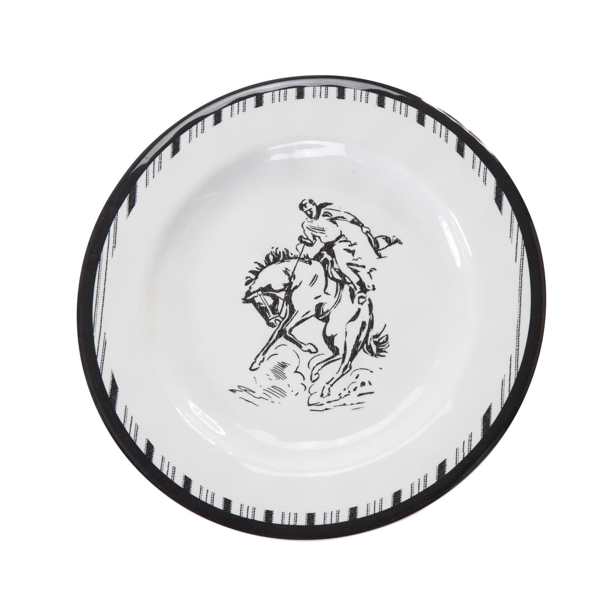 Ranch Sketches Melamine Dinner Plate Set