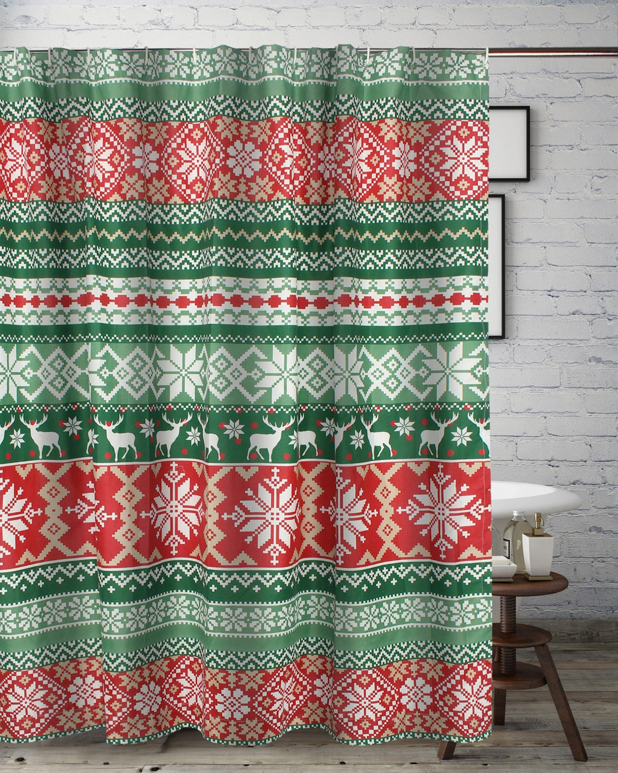 Christmas Days Shower Curtain