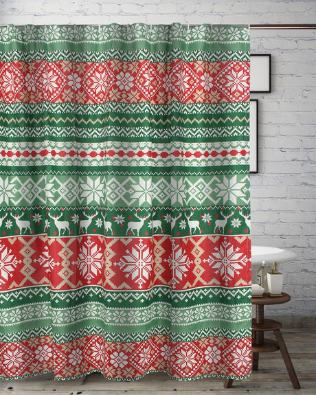 Christmas Days Shower Curtain