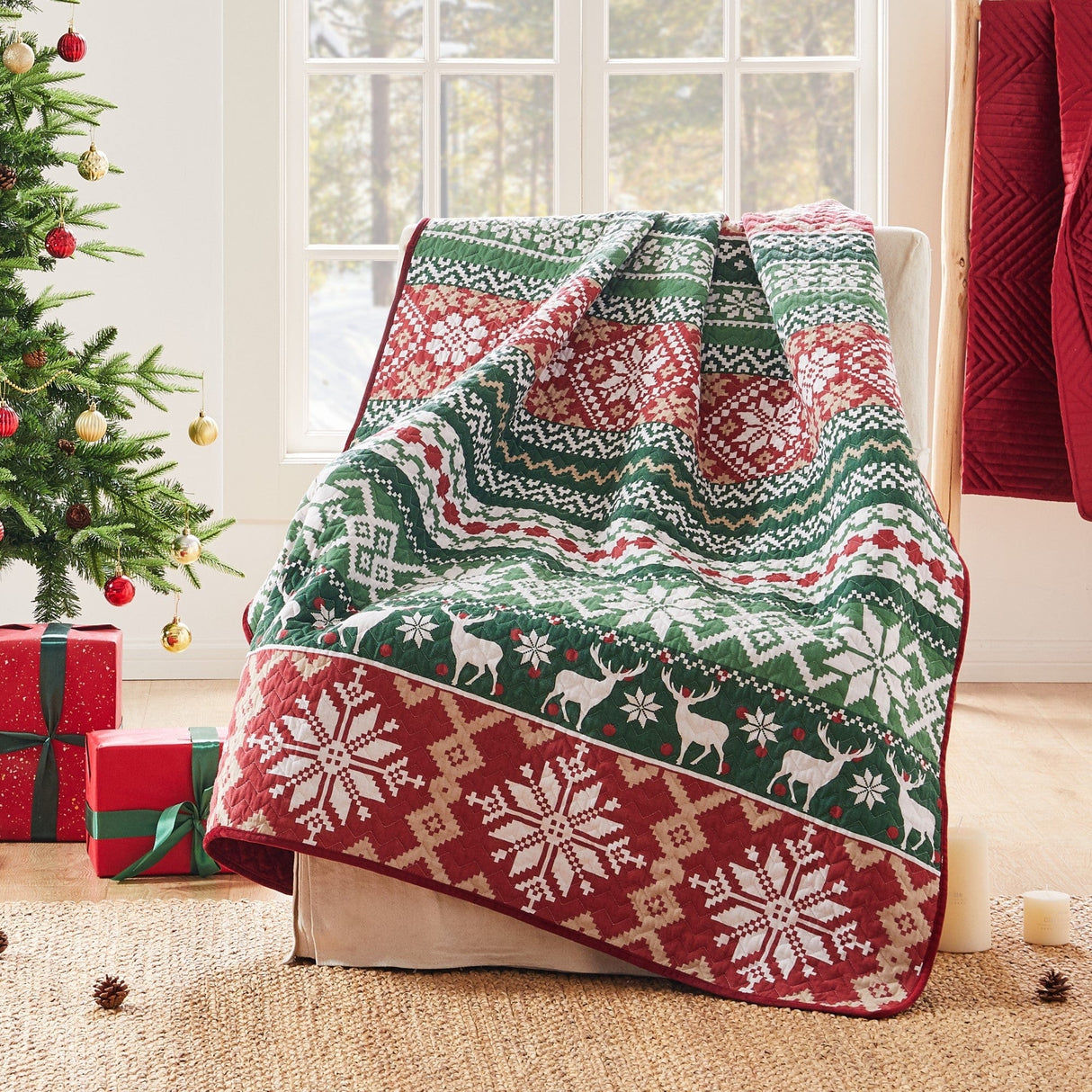 Christmas Days Throw