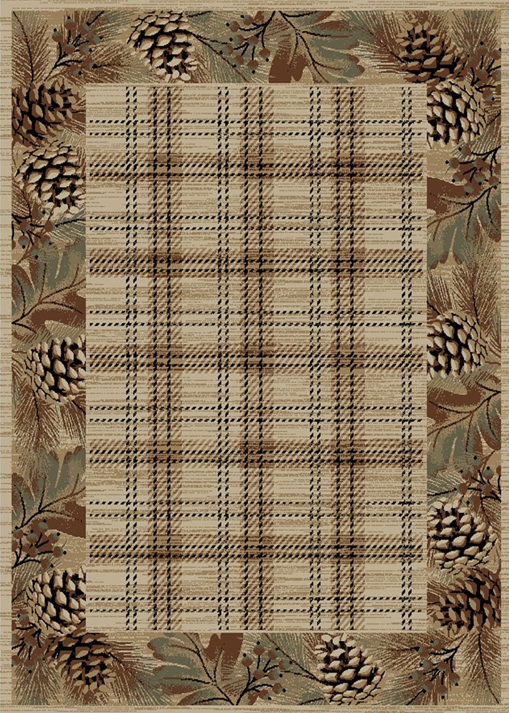 Meadow Plaid Area Rug