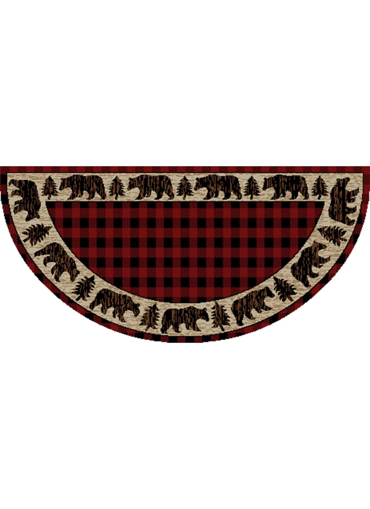 Leading Edge Red Accent Rug