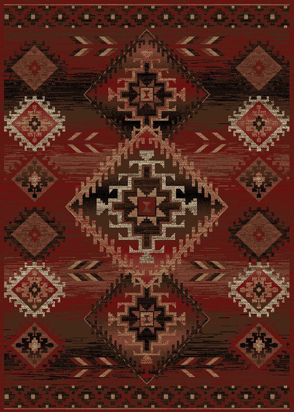Superstition Red Area Rug