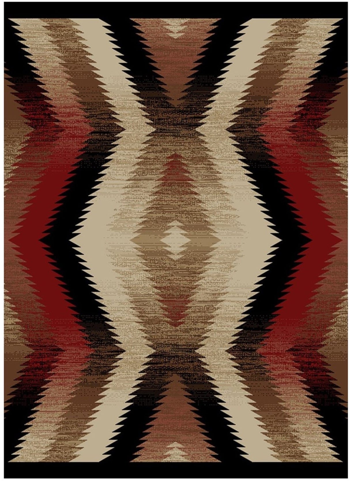 Red Desert Skies Area Rug
