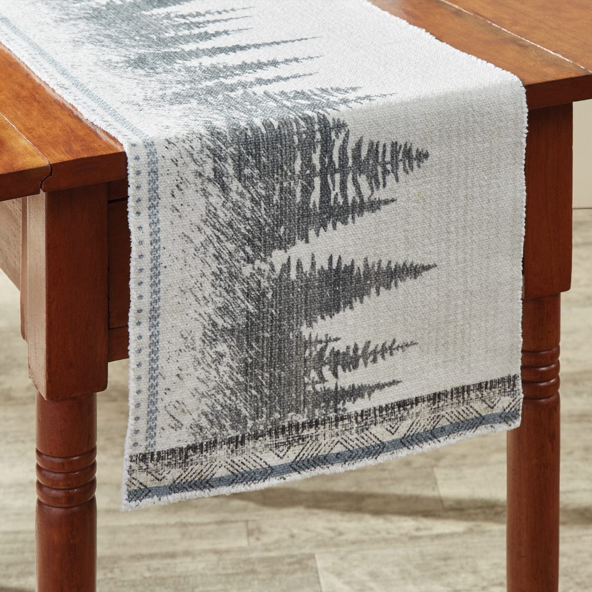 Blue Forest Table Runner
