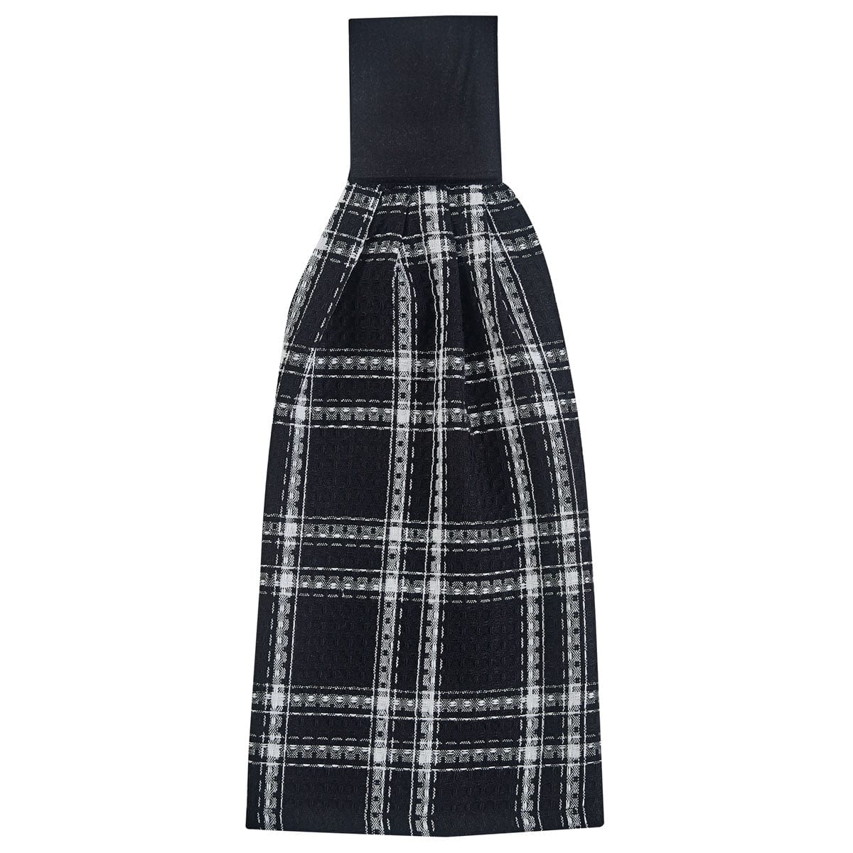 Navy Check Hand Towel