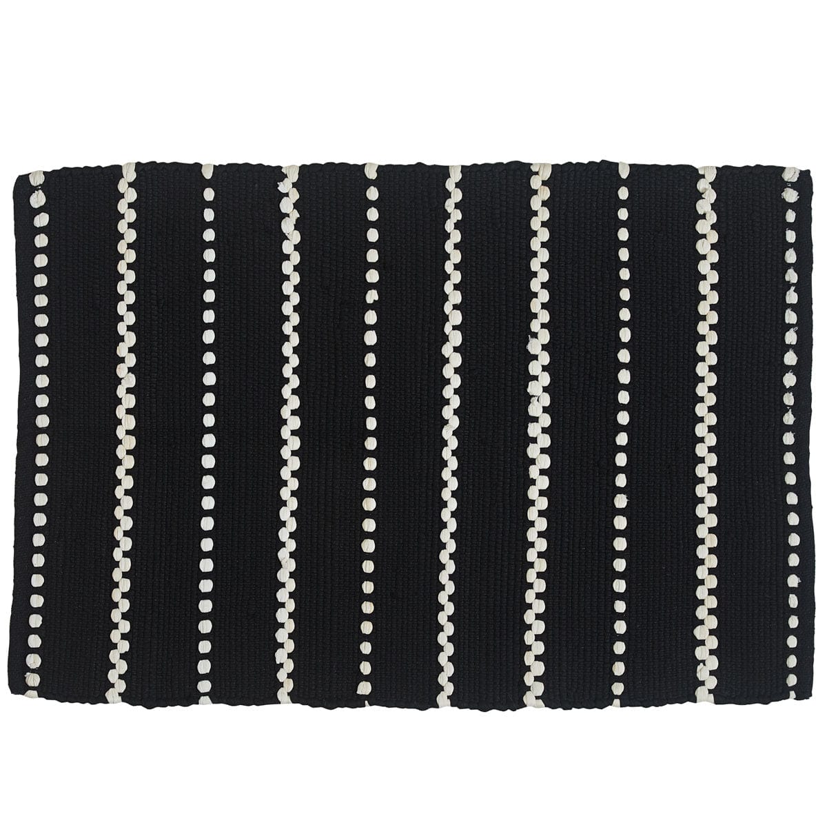 Navy Check 2' x 3' Rug